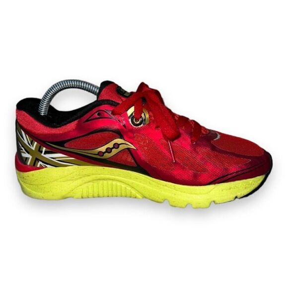 Saucony Kinvara 5 London Red/Gold/Yellow S10254-11 Women's 6 - Picture 6 of 10